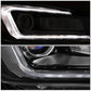 2013-2016 GMC Acadia Projector Headlights - Right Side Black Housing