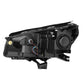 2013-2016 GMC Acadia Projector Headlights - Right Side Black Housing