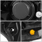 2010-2011 Kia Soul OE Style Headlights - Black Housing Clear Reflector