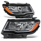 2017-2021 Jeep Compass OE Style Headlights Left and Right