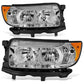 2006-2008 Subaru Forester OE Style Headlights Chrome Housing