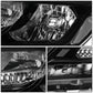 2013-2016 Nissan Pathfinder OE Style Headlights - Black Housing