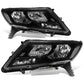 2013-2016 Nissan Pathfinder OE Style Headlights - Black Housing