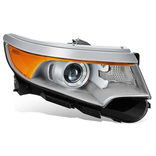 2011-2014 Ford Edge OE Style HID Headlight Right Chrome Housing