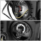 10-15 Chevrolet Equinox OE Style Projector Headlights - Chrome/Amber Left