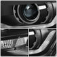 2016-2022 Chevrolet Camaro Projector Headlights - Left Side Black