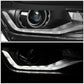2016-2022 Chevrolet Camaro Projector Headlights - Black Housing