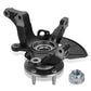 2001-2012 Ford Escape Loaded Knuckle Assembly - Front Right - Black