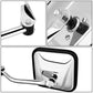 60-86 Jeep CJ Manual Folding Side Mirror - Chrome Left