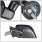 07-18 Jeep Wrangler JK OEM Manual Side Mirror Left Textured Black