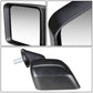 2007-2018 Jeep Wrangler OEM Style Manual Mirror - Textured Black
