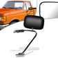 87-91 Ford F-150 Manual Side Mirror - Black