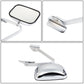 87-91 Ford F-150 OE Style Manual Side Mirror - Chrome