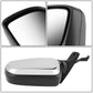 92-97 Ford Bronco F-150 F-250 F-350 Manual Chrome Left Mirror
