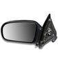 95-05 Chevrolet Cavalier Manual Side Mirror - OEM Paintable Black Left