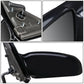 95-05 Chevrolet Cavalier Manual Side Mirror - OEM Paintable Black Left
