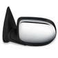99-02 Chevy Silverado GMC Sierra Powered Side Mirror - Black Left