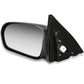 01-05 Honda Civic OEM Powered Side Mirror - Paintable Black Left