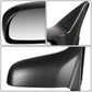 01-05 Honda Civic OEM Powered Side Mirror - Paintable Black Left