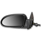 2006-2009 Hyundai Accent OEM Manual Side Mirror - Left Textured Black