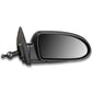 2006-2009 Hyundai Accent OEM Style Manual Side Mirror - Textured Black