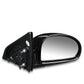 04-09 Kia Spectra Powered Heated Right Side Mirror - Paintable Black