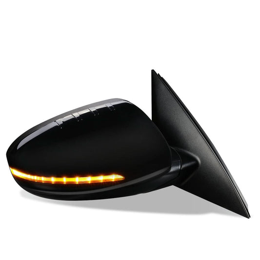 2011-2013 Kia Optima OEM Style Powered Side Mirror - Textured Black