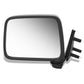 1986-1997 Nissan Pickup Manual Chrome Left Side Mirror