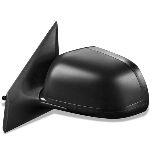 2012-2015 Nissan Versa OEM Manual Side Mirror - Textured Black Left