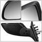2012-2015 Nissan Versa OEM Manual Side Mirror - Textured Black Left