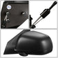 2012-2015 Nissan Versa OEM Manual Side Mirror - Textured Black Left