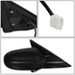 09-14 Nissan Maxima OEM Style Powered Paintable Mirror - Right