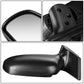 1998-2003 Toyota Sienna OEM Manual Side Mirror - Paintable Black Left
