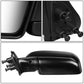 2000 Toyota Tacoma OEM Style Manual Side Mirror - Paintable Black Left