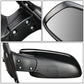 06-11 Toyota Yaris Hatchback OEM Style Manual Side Mirror - Black