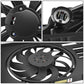 Ford Transit Connect OE Style Radiator Fan - 2.0L Engine Black