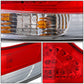 2011-2014 Toyota Sienna OE Style LED Tail Light - Right Side Red/Clear