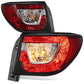 2013-2017 Chevrolet Traverse OE Style Tail Light Set - Chrome Housing