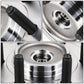 2004-2005 Ford F-150 4WD Wheel Hub & Bearing Assembly Set