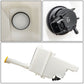 2006-2007 Mazda 6 Windshield Washer Pump - Turbo Models White