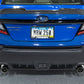 OLM S Style Matte Black Rear Spats - 2022+ WRX