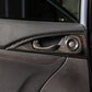 OLM LE Carbon Fiber Interior Door Handle Trim Covers (Full Set) - 2016 - 21 Honda Civic / 2017-21 Honda Civic Type R