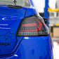 OLM Evolution Tail Lights (Clear Lens, Black Base, Red Bar) - 2015-2021 WRX / STI