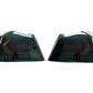 OLM Evolution Tail Lights (Smoked Lens, Black Base, Red Bar) - 2015-2021 WRX / STI