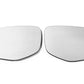 OLM Wide Angle Convex Mirrors w/ Turn Signals / Defrosters (Chrome) - Subaru WRX 2022+