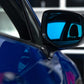 OLM Wide Angle Convex Mirrors w/ Turn Signals / Defrosters (Blue) - Subaru WRX 2022+