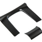 OLM Carbon Fiber Shifter Panel Cover (Matte Finish) - 2016-2021 Honda Civic AT