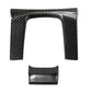 OLM Carbon Fiber Shifter Panel Cover (Matte Finish) - 2016-2021 Honda Civic AT