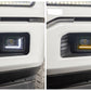 2015-2020 F150 Fog Lights w/ White or Amber DRL + Turn Signal - OLM