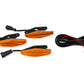 OLM Grille Lights (Amber Lens / Amber LED) - 14-19 Toyota 4Runner